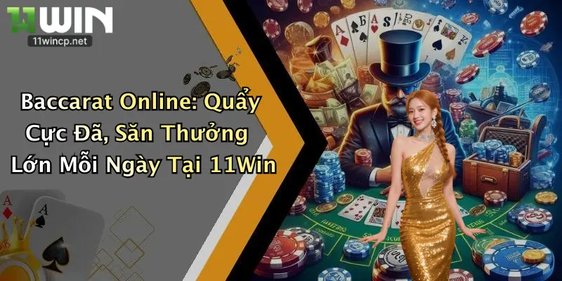 Baccarat Online: Quẩy Cực Đã, Săn Thưởng Lớn Mỗi Ngày Tại 11Win