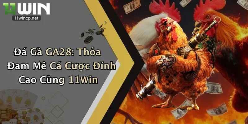 Đá Gà GA28: Thỏa Đam Mê Cá Cược Đỉnh Cao Cùng 11Win