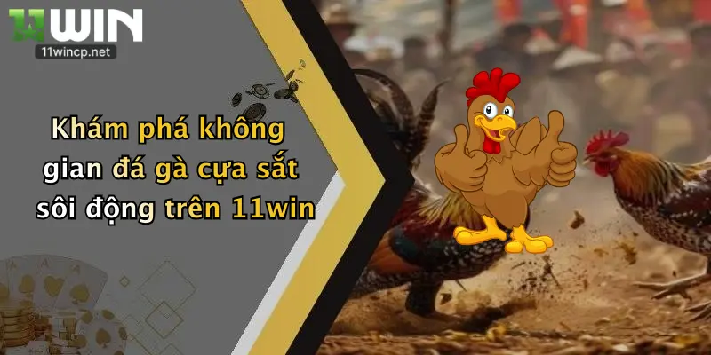 Khám phá không gian đá gà cựa sắt sôi động trên 11win