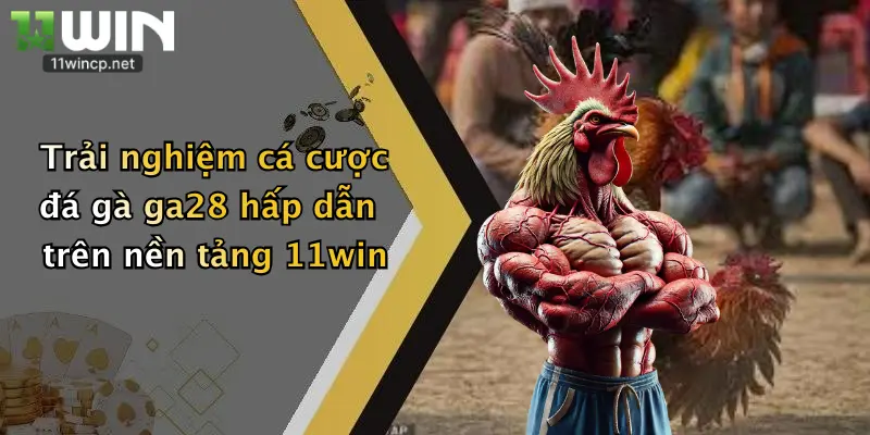 Trải nghiệm cá cược đá gà ga28 hấp dẫn trên nền tảng 11win